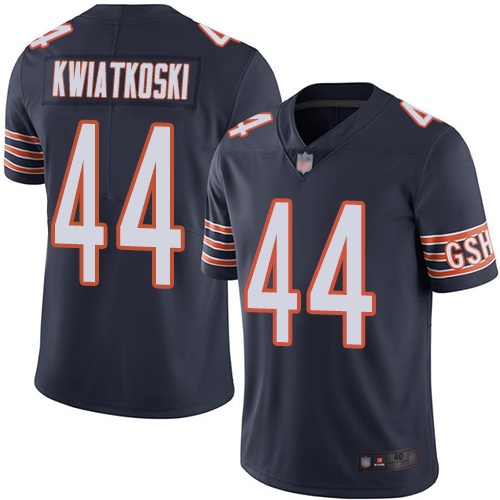 Chicago Bears Limited Navy Blue Men Nick Kwiatkoski Home Jersey NFL Football 44 Vapor Untouchable